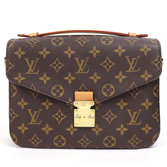 Louis Vuitton Pochette Metis MM Monogram Shoulder Bag - Picture 2 of 12